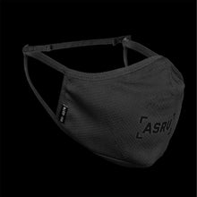 Load image into Gallery viewer, 0378. Polygiene® Form-Fitting Face Mask (Pack of 2) - Black/Black