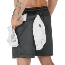 Load image into Gallery viewer, 0225. SilverPlus® Utility Field Short - Black
